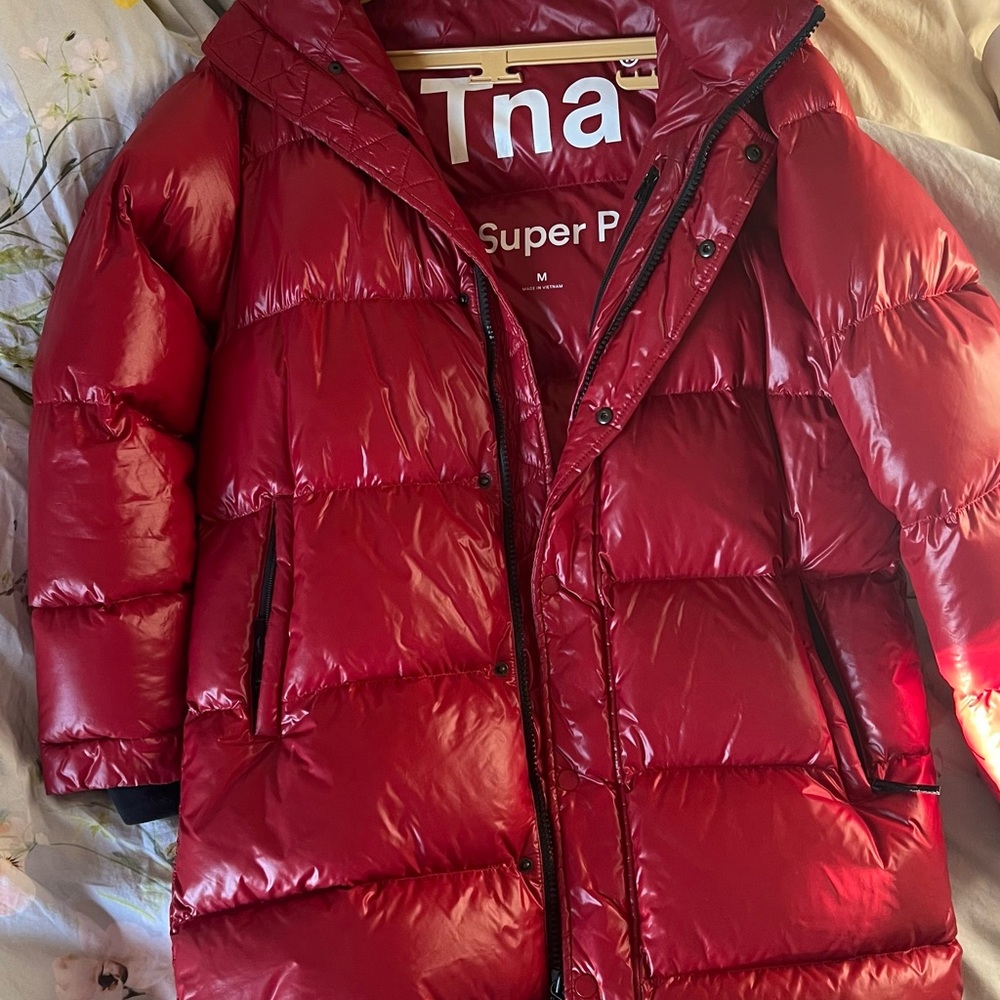 Tna Red Puffer Jacket